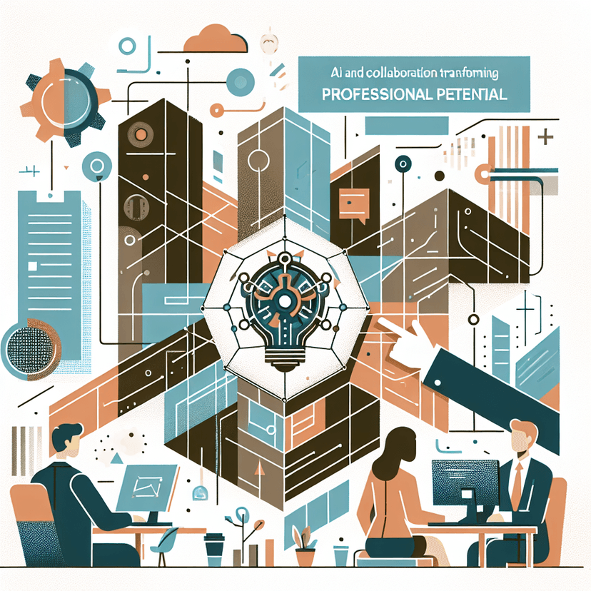 Cover Image for the post titled AI at Work: Transforming Collaboration and Boosting Professional Potential