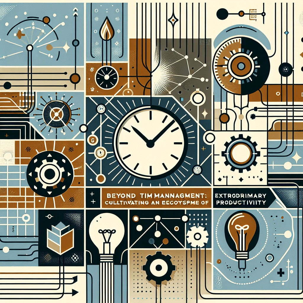 Cover Image for Beyond Time Management: Cultivating an Ecosystem of Extraordinary Productivity