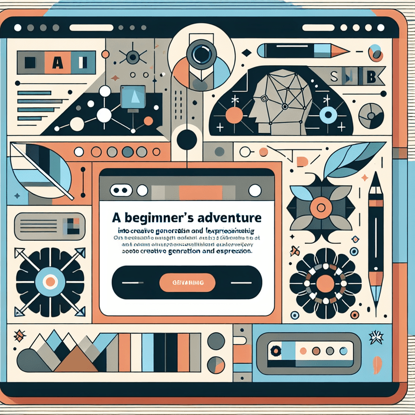 Cover Image for the post titled Embracing AI: A Beginner's Adventure into Creative Generation and Expression