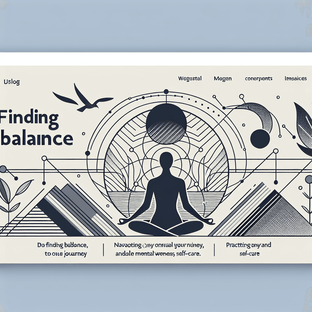 Cover Image for Finding Balance: Navigating Your Journey to Mental Wellness and Self-Care