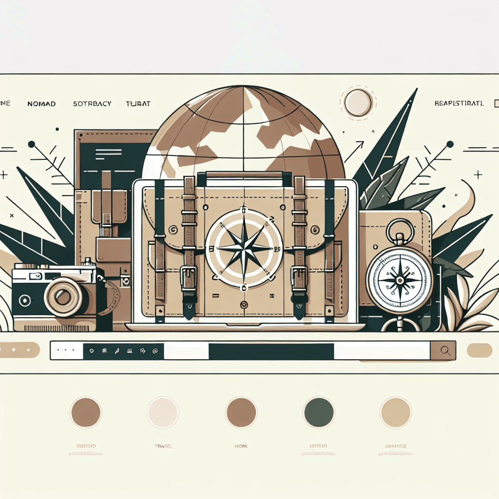 Cover Image for Nomad's Odyssey: Crafting Freedom Through Work and Travel