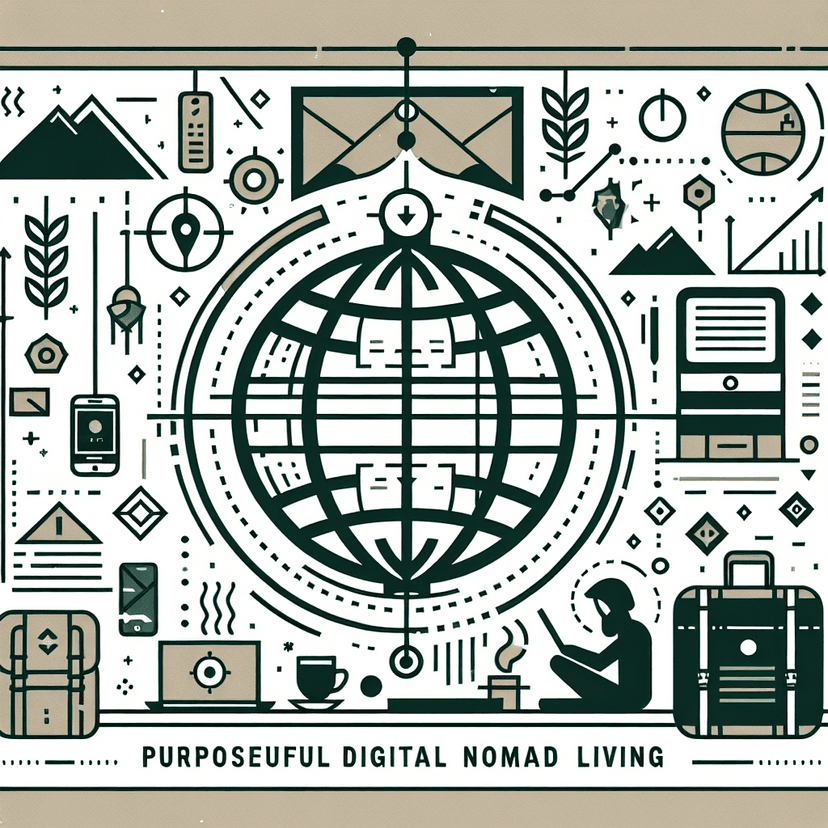 Cover Image for the post titled Roaming the Globe: A Blueprint for Purposeful Digital Nomad Living