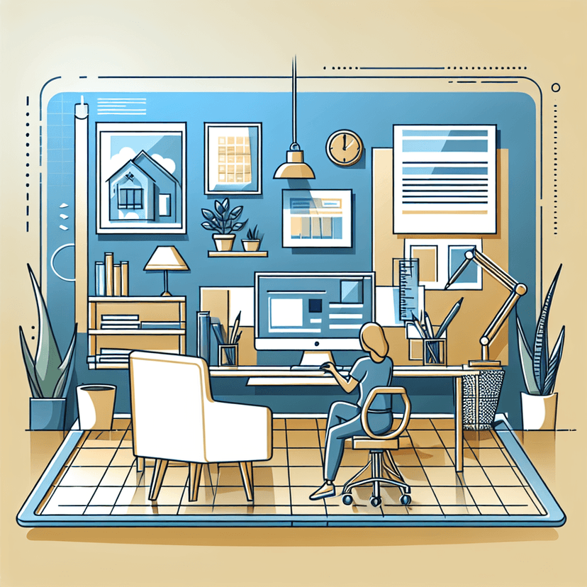Cover Image for the post titled The Remote Revolution: Crafting Your Ideal Home Office for Success